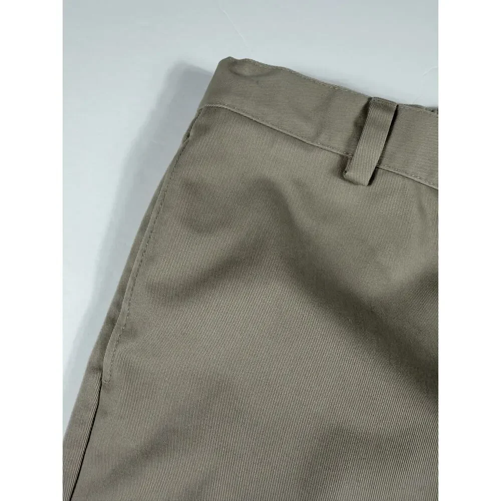 Brooks Brothers Cotton Twill Golden Fleece Line Boys Khaki Dress Pants Size 10